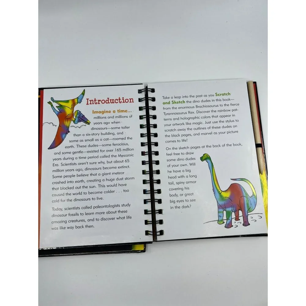 Scratch & Sketch Dinosaur Bundle of Two
